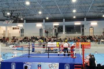 El boxeo volvió a Telde con una velada en el Pabellón Juan Carlos Hernández (Foto TA)